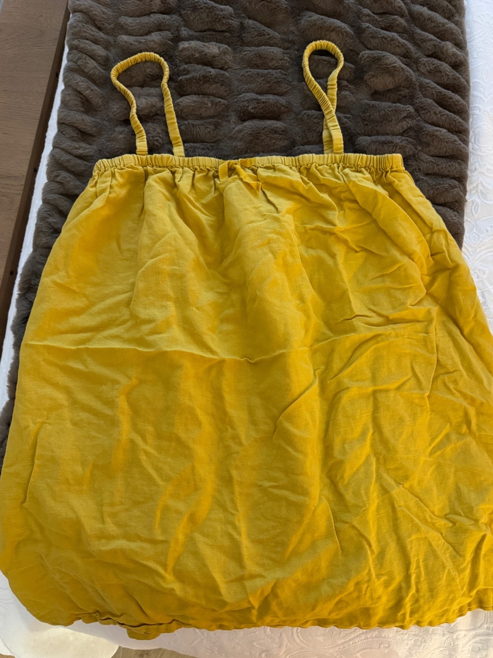 J. crew Mustard Yellow Women's Nightgown